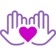 Heart in Hands Icon